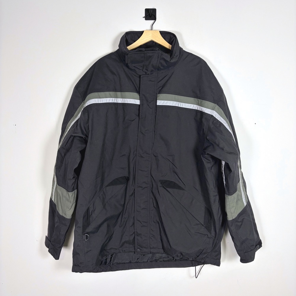 Cabelas Mens 2XL Tall Black Gore-Tex Thinsulate‎ Insulated Winter Hunting Jacket